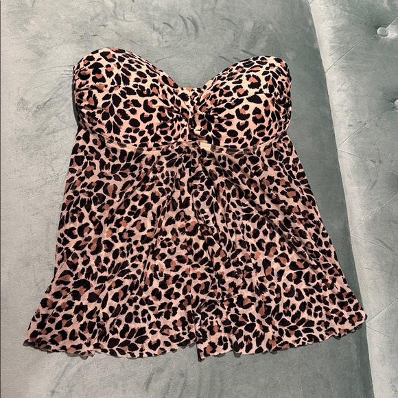 Kona Sol Leopard Print Swimwear - Picture 1 of 3